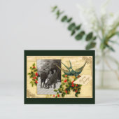 Weihnachtskarte Feiertagspostkarte (Stehend Vorderseite)