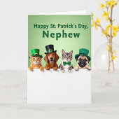 Weihnachtskarte 'Festive Friends' Karte (Gelbe Blume)