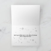 Weihnachtskarte festlich gestalten karte (Innenseite)