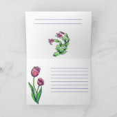 Weihnachtskarte Feuerplatz Familienfantasie Feiertagskarte (Innenseite)