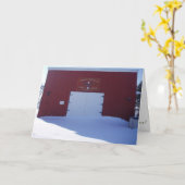 Weihnachtskarte "Feuerwehr" Karte (Gelbe Blume)