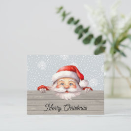 Weihnachtskarte Flüchtige Blick-a-Boo Feiertagskarte