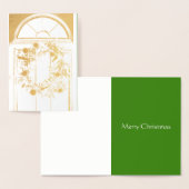 Weihnachtskarte Folienkarte (Anzeige)