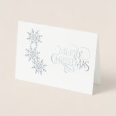 Weihnachtskarte Folienkarte (Vorderseite)