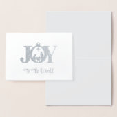 Weihnachtskarte Folienkarte (Anzeige)