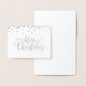 Weihnachtskarte Folienkarte (Anzeige)
