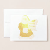 Weihnachtskarte Folienkarte (Vorderseite mit Umschlag)