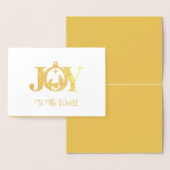 Weihnachtskarte Folienkarte (Anzeige)