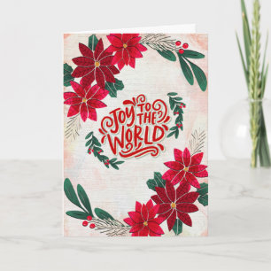 Weihnachtskarte 'Freude der Welt' Karte