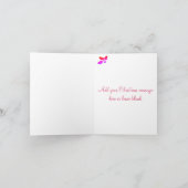 Weihnachtskarte - Freundin, Ehefrau, Frau oder ihr Karte (Innenseite)