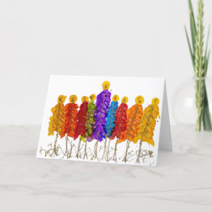 Weihnachtskarte Frieden für alle Lovitude Karte