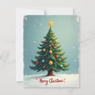 Weihnachtskarte - Frohe Weihnachten