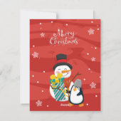 Weihnachtskarte, Frohe Weihnachtskarte Png Feiertagskarte (Rückseite)