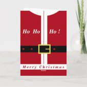 Weihnachtskarte Funny - Anpassbar Karte (Rückseite)