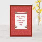 Weihnachtskarte für Anwälte und Angestellte Karte (Gelbe Blume)