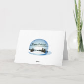 Weihnachtskarte für Chef Feiertagskarte (Rückseite)