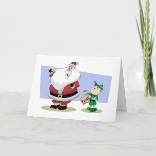 Weihnachtskarte für das schlechte Jahr Feiertagskarte