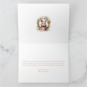 Weihnachtskarte für das Watercolor Village Karte (Innenseite)