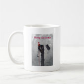 Weihnachtskarte für den arabischen Baumchirurgen Kaffeetasse (Links)