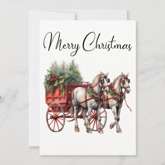 Weihnachtskarte für den Blumenkaffee (Vorderseite)