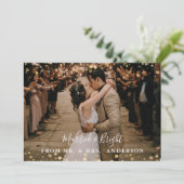 Weihnachtskarte für den Kunden Feiertagskarte (Stehend Vorderseite)