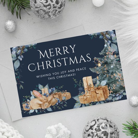 Weihnachtskarte für den Weihnachtsgebrauch: Zeitlo Feiertagskarte