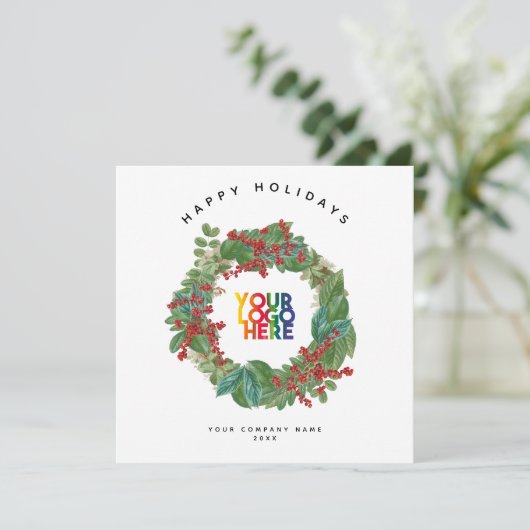 Weihnachtskarte für den Weihnachtskartentag (Stehend Vorderseite)