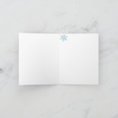 Weihnachtskarte für die Nacht Feiertagskarte (Innenseite)