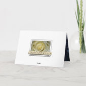 Weihnachtskarte für die Stille Nacht Feiertagskarte (Rückseite)