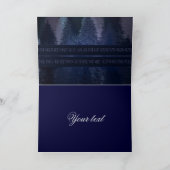 Weihnachtskarte für die Stille Nacht Feiertagskarte (Innenseite)