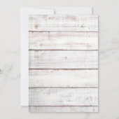 Weihnachtskarte für die Weihnachtsfamilie Save The Date (Rückseite)