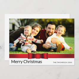 Weihnachtskarte für ein Foto Feiertagskarte