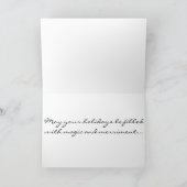 Weihnachtskarte für Eiskirschen Feiertagskarte (Innenseite)