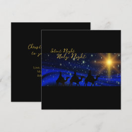 Weihnachtskarte für Glaubensgemeinschaften - Segen Feiertagskarte