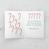 Weihnachtskarte für Godson Feiertagskarte (Innenseite)