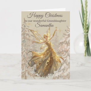 Weihnachtskarte für Großtochter Karte