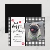 Weihnachtskarte für Haustiere (Vorne/Hinten)