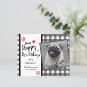 Weihnachtskarte für Haustiere (Stehend Vorderseite)