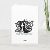 Weihnachtskarte für Haustiere Feiertagskarte (Rückseite)