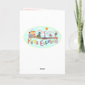 Weihnachtskarte für Kinder-Interaktive Karte (Rückseite)
