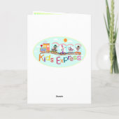 Weihnachtskarte für Kinder-Interaktive Karte (Rückseite)