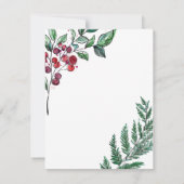 Weihnachtskarte für Mathematiker (Beeren) (Rückseite)