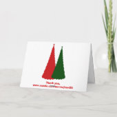 Weihnachtskarte für Nephew Feiertagskarte (Rückseite)
