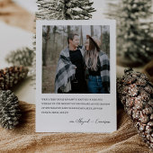 Weihnachtskarte für Neugeborene aus dem Minimalist Einladung