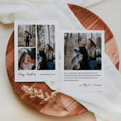 Weihnachtskarte für Neugeborene aus dem Minimalist Einladung