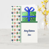 Weihnachtskarte für Nichte Derzeit Design Karte (Gelbe Blume)