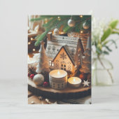 Weihnachtskarte für Nordic Weihnachten (Stehend Vorderseite)