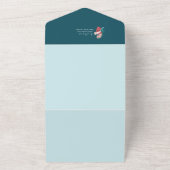 Weihnachtskarte für religiöse Krippen All In One Einladung (Außenbereich)