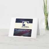 Weihnachtskarte für Ribbon Feiertagskarte (Rückseite)