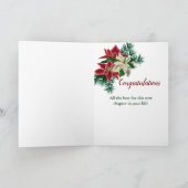 Weihnachtskarte für Rustikale Pension Karte (Innenseite)